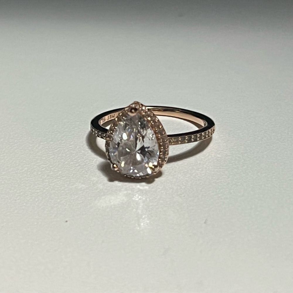 Pandora Rose Gold Teardrop Ring